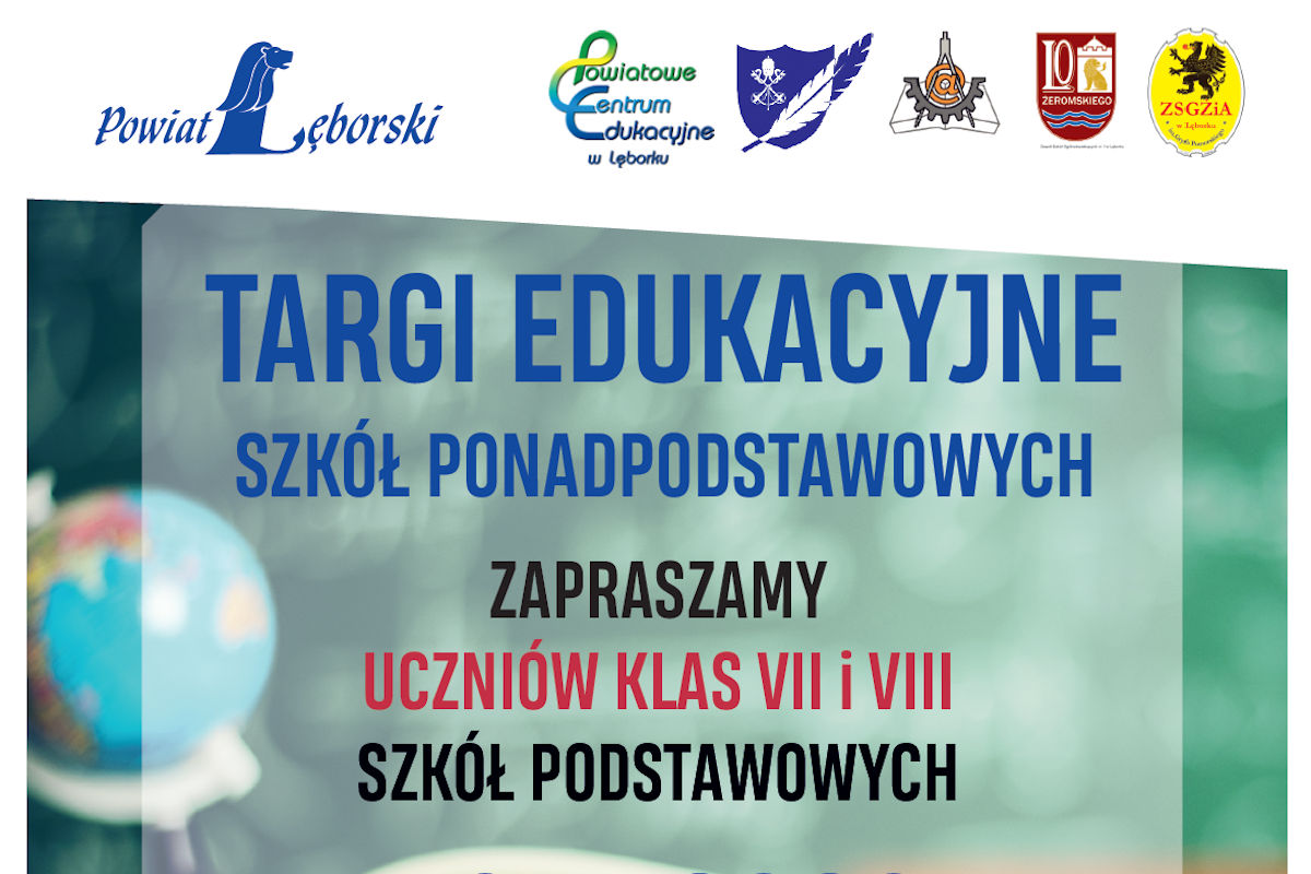 Zaproszenie na Targi Edukacyjne w Lęborku
